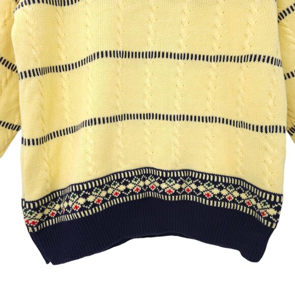 Lord Jeff Pullover Sweater Mens XL Grandpa Vintage 90s Crew Neck USA Made - Picture 14 of 16